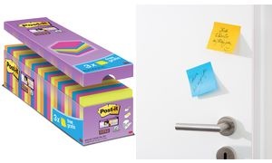 Post-it Haftnotizen Super Sticky Notes, 76 x 76 mm