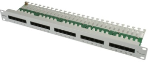 Telegärtner 19" ISDN Patch Panel 50 ISDN RJ45 Port 8(4)