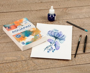 Clairefontaine Aquarellblock AQUAPAD, DIN A3, 300 g/qm