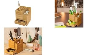 WEDO Schreibtisch-Organizer, aus Bambus