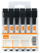 nobo Whiteboard-Marker, schwarz