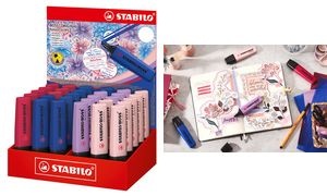 STABILO Textmarker BOSS ORIGINAL NatureCOLORS, 30er Display