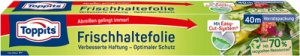 TOPPITS Frischhaltefolie, Breite: 325 mm, Länge: 40 m