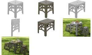 keeeper Klappbarer Campingtisch "timo", M, olive