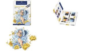 FABER-CASTELL Sketch Marker GOLDFABER, Set Romantic Manga 1