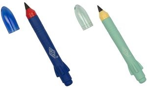 WEDO Ewiger Bleistift "Ponity Rakete" mit Radierschaft