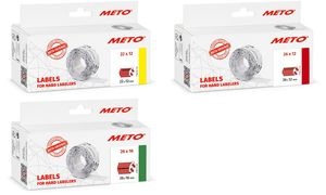 METO Vordruck-Etiketten für Preisauszeichner, 26 x 16 mm