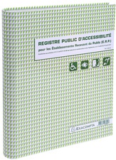 EXACOMPTA Registre "Registre Public d'Accessibilité (ERP)"