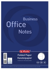 herlitz Kanzleipapier, DIN A3/DIN A4, liniert, mit Rand