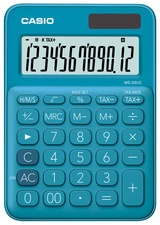 CASIO Tischrechner MS-20UC-BU, blau