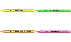 Kores Textmarker-Pen, Keilspitze: 0,5 - 3,5 mm, grün