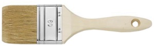 WESTEX Flachpinsel helle Naturborste 9. Stärke, 70 mm