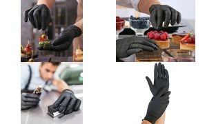 HYGONORM Nitril-Handschuh Safe Fit, XL, schwarz, puderfrei