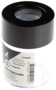 kangaro Klammernspender, rund, transparent / schwarz