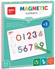 APLI kids Tableau magnétique, "Magnets 123 chiffres"