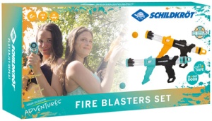 SCHILDKRÖT Schaumkugel-Popperpistolen Fire Blaster Set