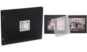 EXACOMPTA Schraubalbum Ceremony, 370 x 290 mm, schwarz