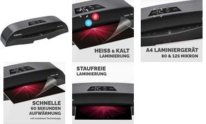 Fellowes Laminiergerät Calibre DIN A4, anthrazit