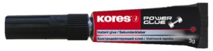 Kores Sekundenkleber "POWERGLUE", 3 g, Tube