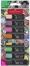 FABER-CASTELL Textmarker TEXTLINER 46 GRAFFITI, 8er Etui