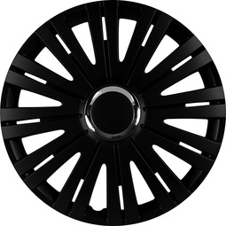 IWH Radzierblende "Monaco", schwarz/chrom, 15" (38,10 cm)