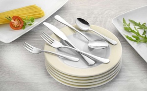 Esmeyer 30-teiliges Besteck SYLVIA, aus Chrom-Edelstahl