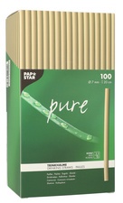 PAPSTAR Schilf-Trinkhalme "pure", 250 mm, natur