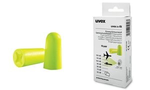 uvex Einweg-Gehörschutzstöpsel x-fit Karton, lime