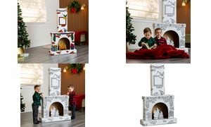 Fellowes Bankers Box Spielkarton WEIHNACHTSKAMIN, Wellpappe