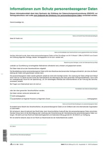 RNK Verlag Informationsblatt DSGVO: "Informationen zum