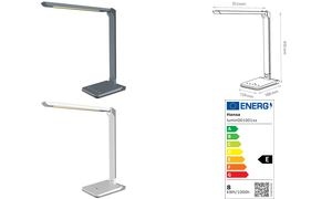 Hansa LED-Tischleuchte "Lumina", Standfuß, weiß