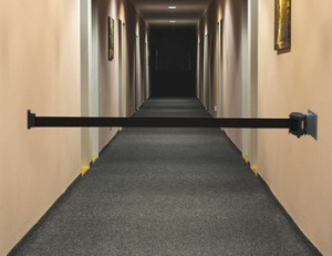 EUROPEL Absperrband für Wandmontage, rot