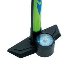 FISCHER Fahrrad-Standpumpe Plus Volume, für alle Ventile