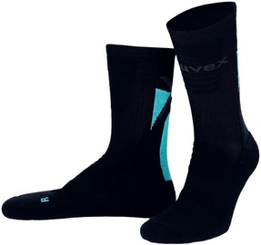 uvex Socken "Functional", schwarz / blau, Größe 43-46