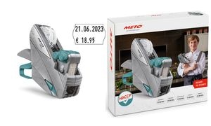 METO Preisauszeichner Classic M 2026, HACCP-Kit