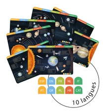 APLI kids Magnetspiel "Sonnensystem", 27 Magnets
