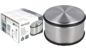 WESTCOTT Türstopper, aus Edelstahl, Durchmesser: 110 mm