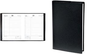 QUO VADIS Agenda ABP 2, 120 x 170 mm, 2025, noir