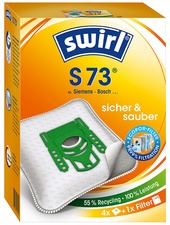 swirl Staubsaugerbeutel S 73, mit MicroporPlus-Filter
