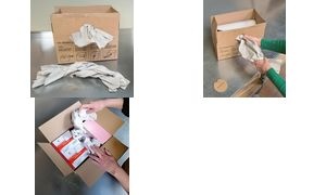 ELVE Packpapier, 380 mm x 360 m, weiß