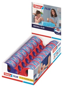 tesa Mini Abroller inkl. tesa Film klar, im Thekendisplay