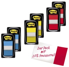 Post-it Haftmarker Index, 25,4 x 43,2 mm, gelb, Vorteilspack