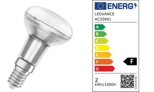 LEDVANCE LED-Reflektorlampe PARATHOM R50, 1,5 Watt, E14