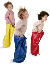 APLI Kids Kinder Hüpfsäcke-Set PARTY TIME