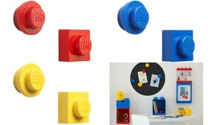 LEGO Haftmagnet-Set, 2-teilig, rot