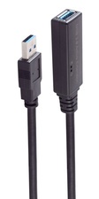 shiverpeaks BASIC-S USB 3.0 Verlängerungskabel Aktiv, 5,0 m