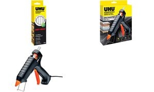 UHU Heißklebepistole HOT MELT PROMATIC, schwarz/orange