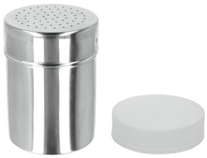 metaltex Gewürzstreuer, aus Edelstahl, Lochung: 1 mm