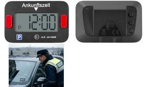 LogiLink Elektronische Parkscheibe, schwarz