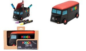 POSCA Pigmentmarker PC5M, 5er Sammler-Set "TRUCK 02"